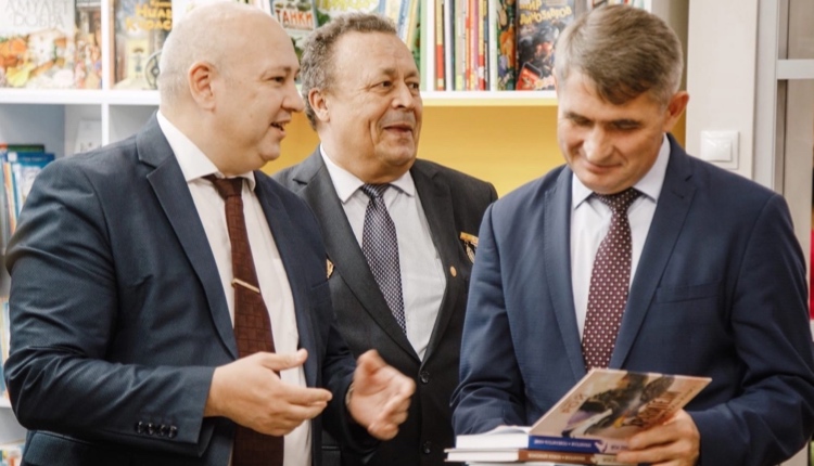 Открытие модернизированной библиотеки в городе Чебоксары!